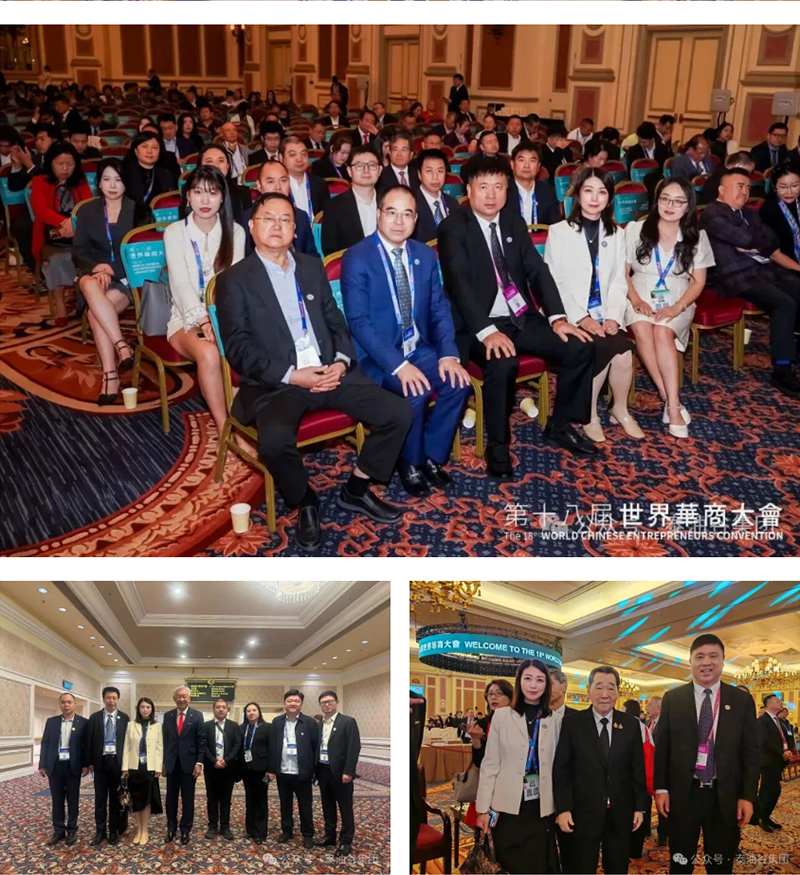 郑定辉率团参加第十八届世界华商大会