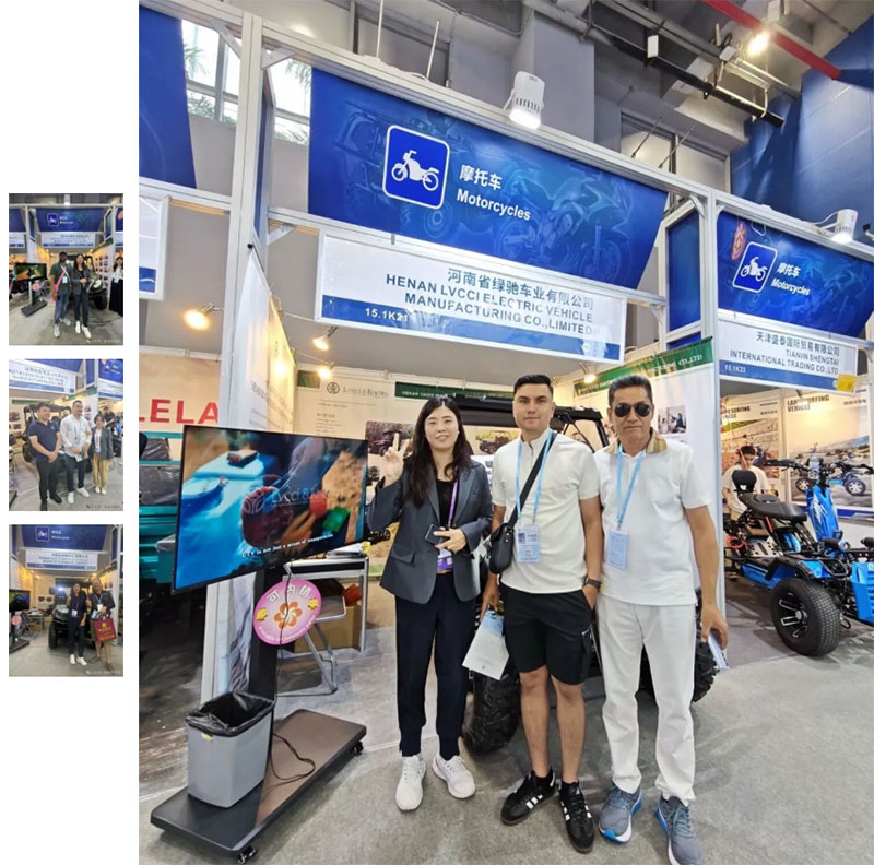 泰油谷集团绿驰新能源UTV车亮相第138届广交会