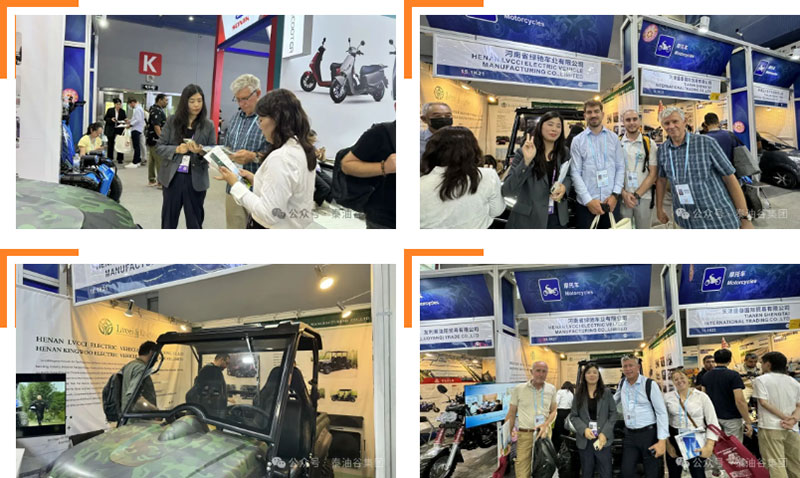 泰油谷集团绿驰新能源UTV车亮相第138届广交会