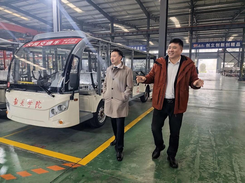 中国侨商联合会副会长邝远平一行莅临河南泰油谷投资集团考察交流