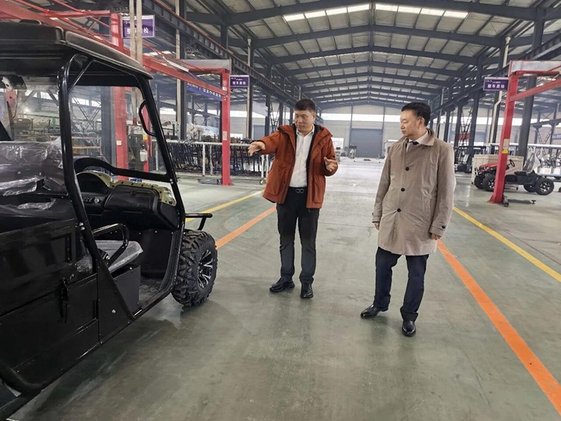 中国侨商联合会副会长邝远平一行莅临河南泰油谷投资集团考察交流