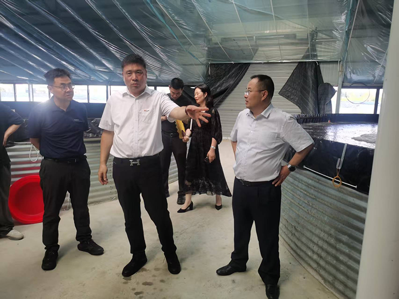【集团动态】通威农牧郭总裁一行到访泰油谷集团考察南美对虾养殖基地
